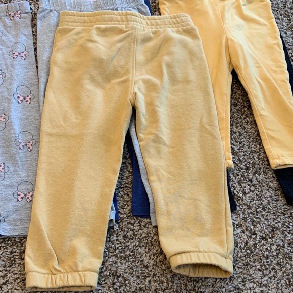 Kids Leggings Set - Gray, Navy, and Black T3 lot of 6 - Picture 4 of 16